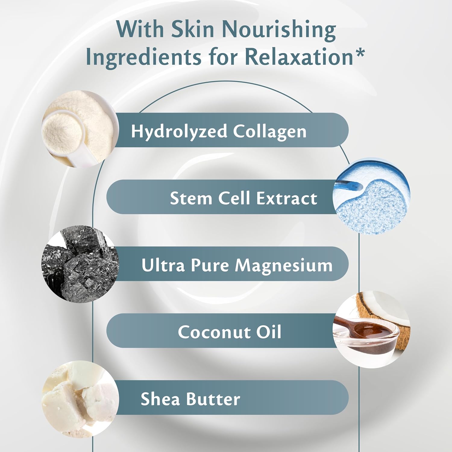 Unscented Magnesium Lotion For Sleep - Helps With Muscle Relaxation, Soothes Tired Legs, Supports Restful Nights, Moisturizes & Hydrates Skin - 8 Fl Oz - Magnesium Cream, Butter, Topical Magnesium : Beauty & Personal Care