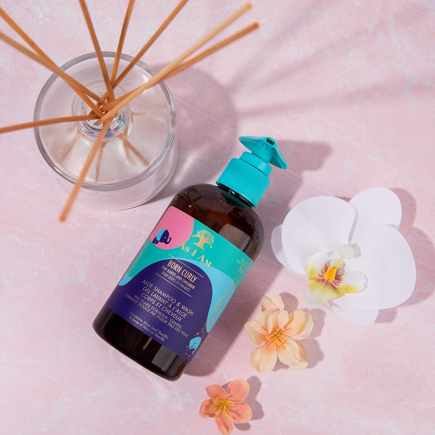 As I Am Born Curly Aloe Shampoo & Wash - 8 ounce - Tear Free - Cruelty-Free & Vegan : Beauty & Personal Care