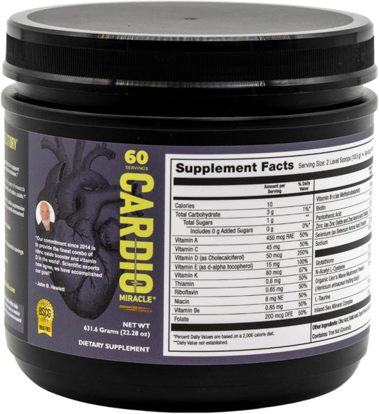 The Complete Nitric Oxide Solution - Nutritional Heart Healthy L-Arginine And Organic Beetroot Drink Mix, 90 Serving Canister