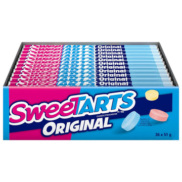 Sweetarts Original Candy, 1.8 Ounce Rolls (Pack Of 36)