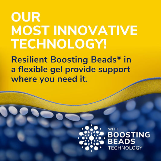 Dr. Scholl'S® 24-Hour Energy Multipurpose Insoles, Returns Energy With Every Step, Relieves Foot Pressure & Tired Achy Feet, Memory Foam & Gel Insert, Women'S Shoe Size 6-10, 1 Pair