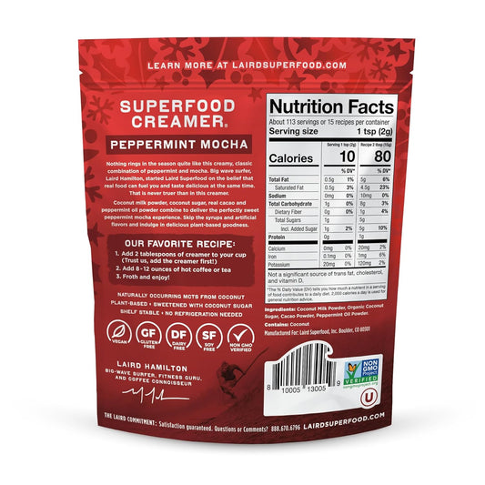 Laird Superfood Non-Dairy Superfood Creamer (Pumpkin Spice, 32Oz)