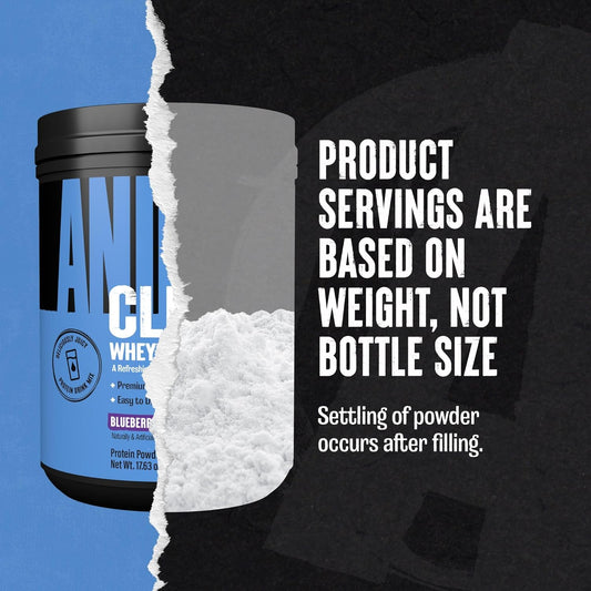 Clear Whey Isolate Protein Powder - Easy To Digest And Mix, 5G Bcaa, Deliciously Juicy, Refreshing Anytime Drink For Men And Women, Blueberry Acai 125G (5 Servings)