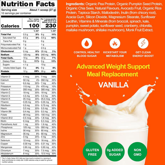 Advanced Weight Support Meal Replacement Vanilla