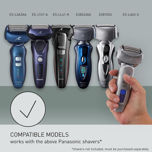 Panasonic Shaver Replacement Inner Blades WES9068PC, Compatible with ARC3 3-Blade and ARC4 4-Blade Shavers ES-LA63-AA, ES-LA63-S, ES-LT67-A, ES-LL41-K, ES8243AA, ES8103S