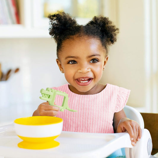 Munchkin® The Baby Toon⢠Silicone Teether Spoon, Alligator (As Seen On Shark Tank)