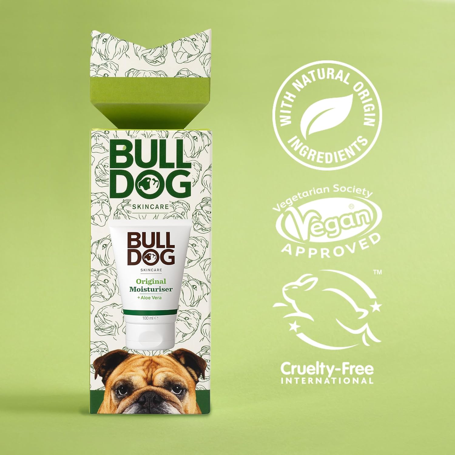Bulldog Skincare | Men's Gift Set | Original Moisturiser Cracker : Amazon.co.uk: Beauty
