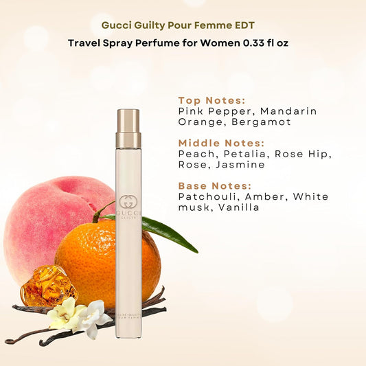 Gucci Guilty Pour Femme Eau De Toilette Spray For Women 10Ml