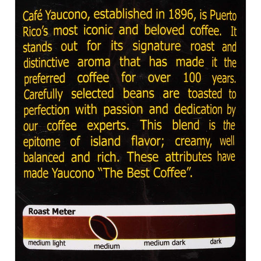 Yaucono Whole Bean Coffee, Arabica Medium Roast, Bagged, 2 Pound (Pack Of 2)