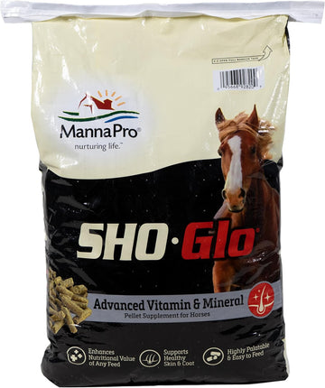 Manna Pro 1000077 66782 Sho-Glo Supplement, 25-Pounds, 25 Lb