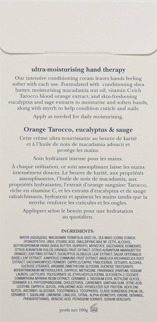 Crabtree & Evelyn Tarocco Orange/Eucalyptus/Sage Hand Therapy 100G