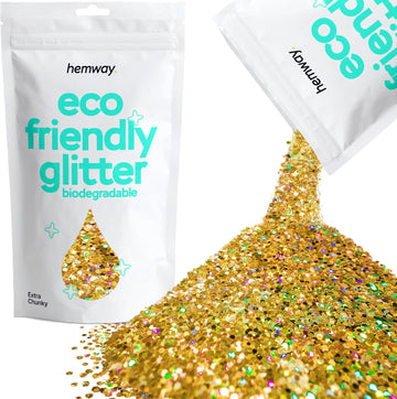 Hemway Eco Friendly Biodegradable Glitter 100G / 3.5Oz Bio Cosmetic Safe Sparkle Vegan For Face, Eyeshadow, Body, Hair, Nail And Festival Makeup, Craft - 1/128" 0.008" 0.2Mm - Pink Holo