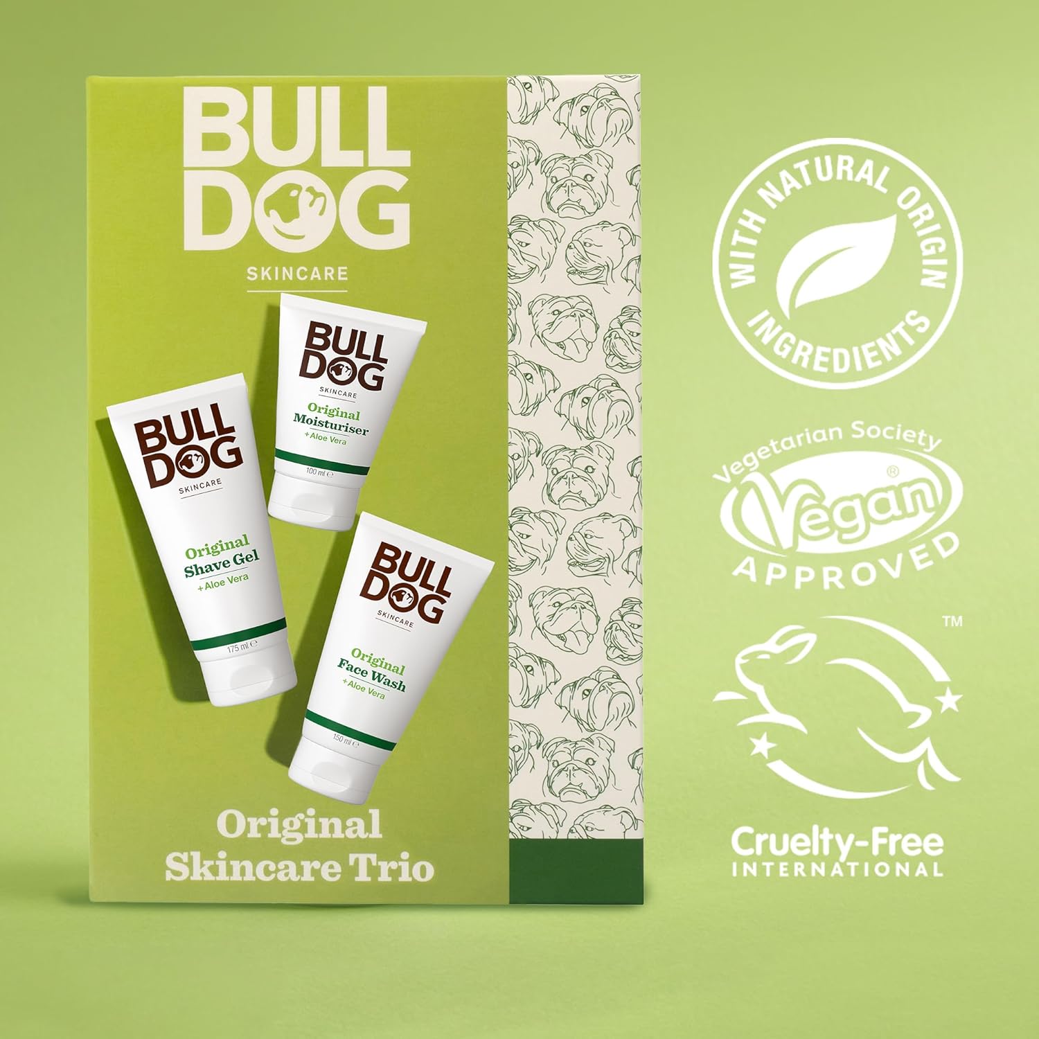 Bulldog Skincare | Men's Gift Set | Original Skincare Trio : Amazon.co.uk: Beauty