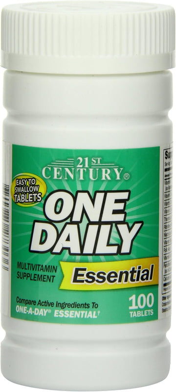 21St Century One Daily Men'S Health Tablets, 100 Count (Pack Of 2)