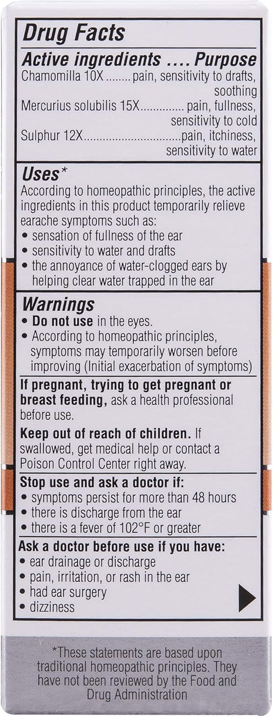 Similasan Earache Relief, 2 Count