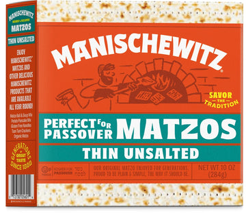 Manischewitz Unsalted Matzo, 10 Oz (Single)