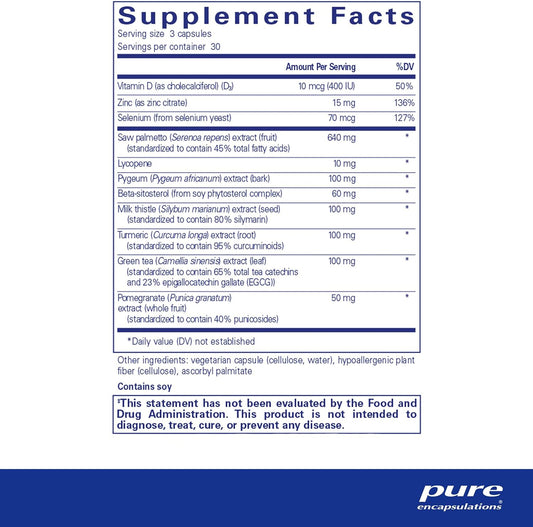 Pure Encapsulations Sp Ultimate | Enhance Support For Healthy Prostate Function And Prostate Cellular Health* | 90 Capsules