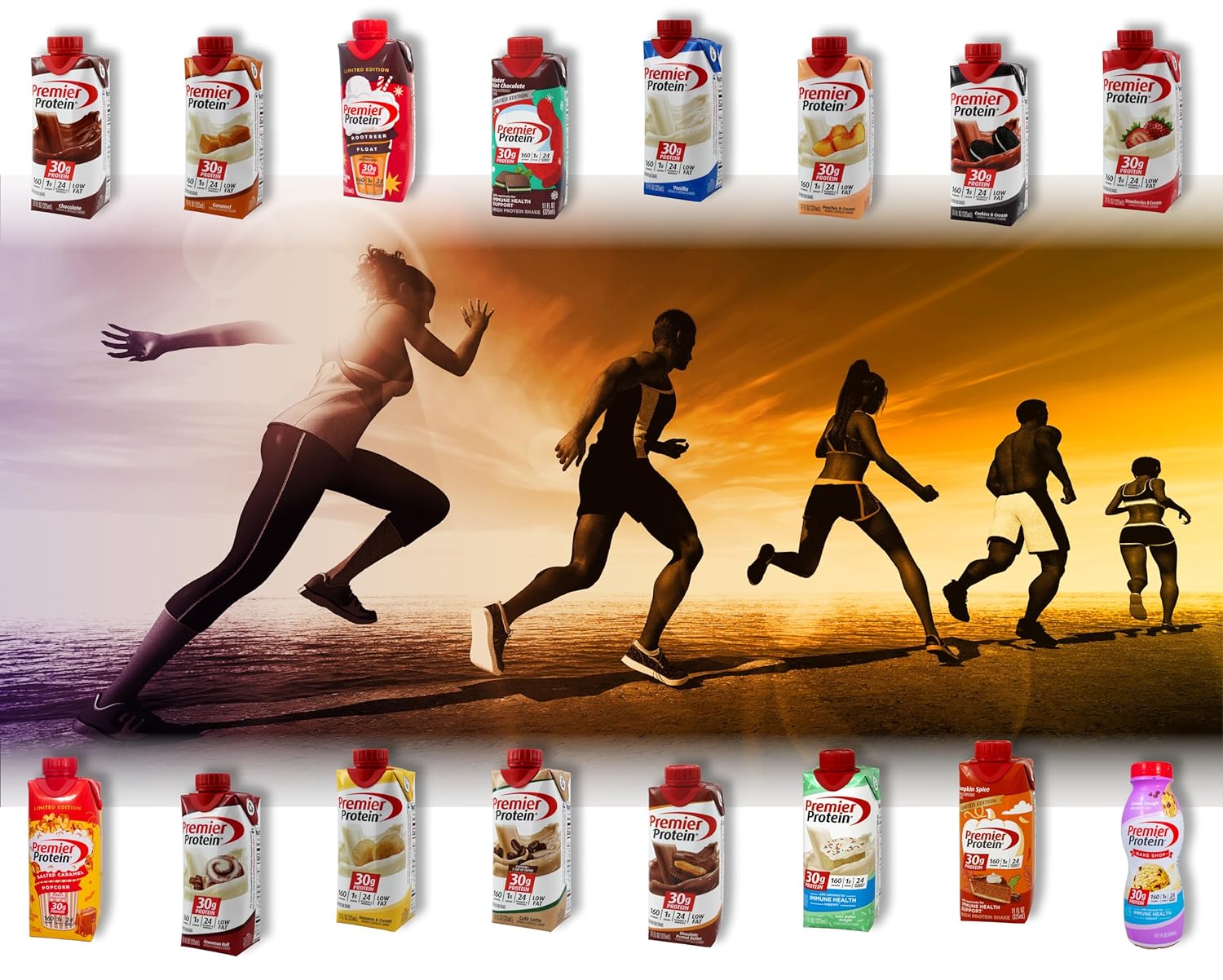 Niro Assortment | Protein Shake Sampler Variety | 15 Pack of Different Assorted Flavors | Ready to Drink High Protein Shakes | 15 of 17 Pictured Shakes : Health & Household