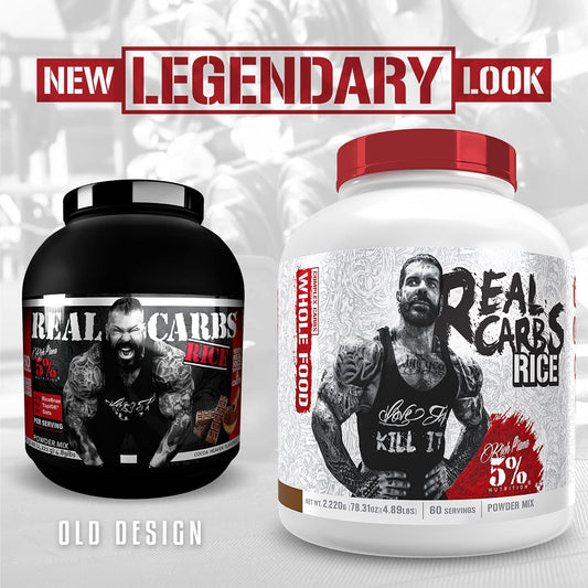 5% Nutrition Rich Piana Real Carbs Rice With Real Food Complex Carbohy