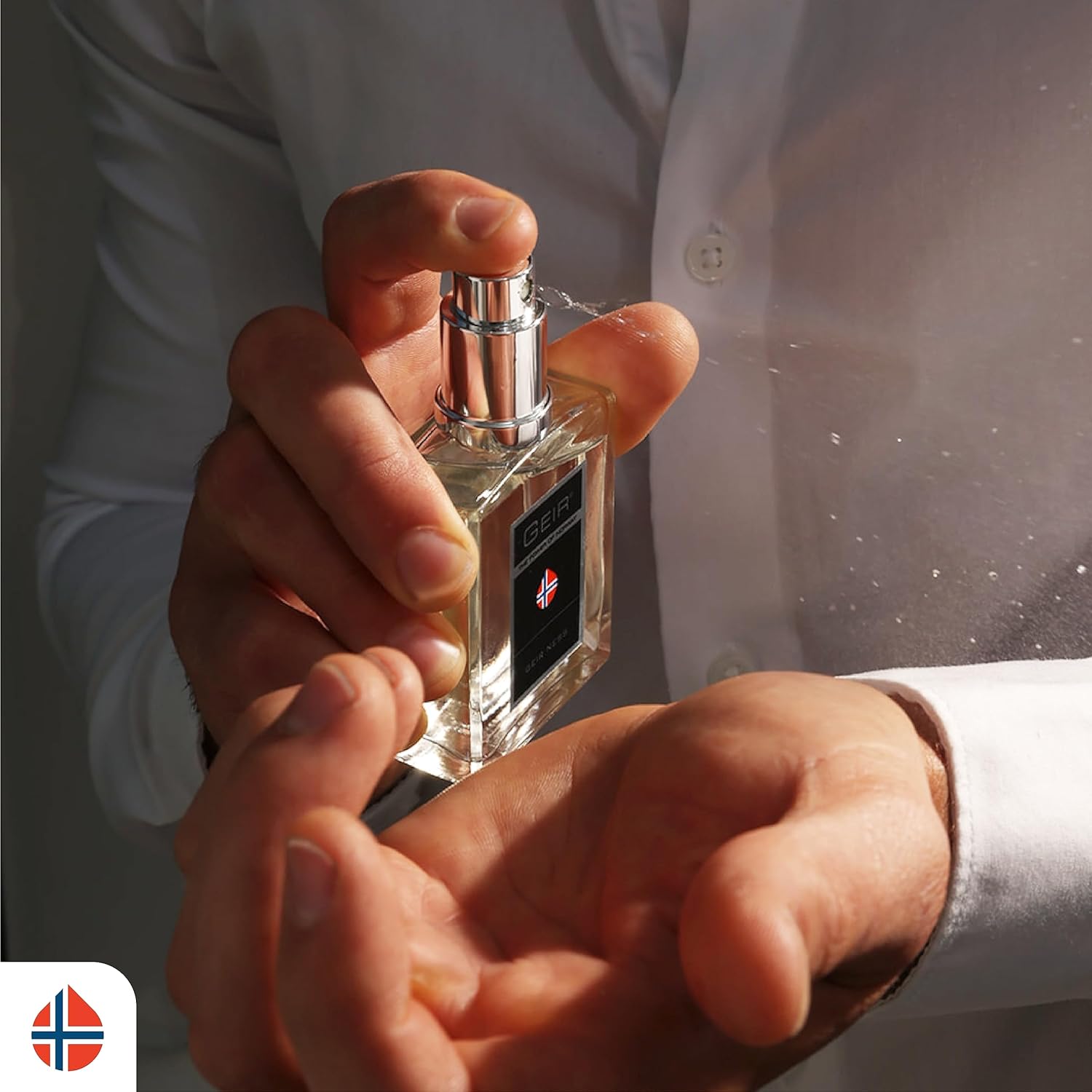 Geir Ness Eau De Parfum Spray For Men - Long Lasting Fresh, Cool Scent - Mix Of Refreshing Norwegian Mountain Fragrance : Perfume For Men : Beauty & Personal Care