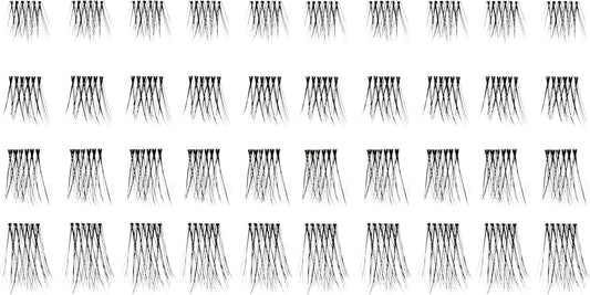 Bh Los Angeles Natural Individual Lashes, Add Natural Length, Multiple Sizes Included, Cluster Queen