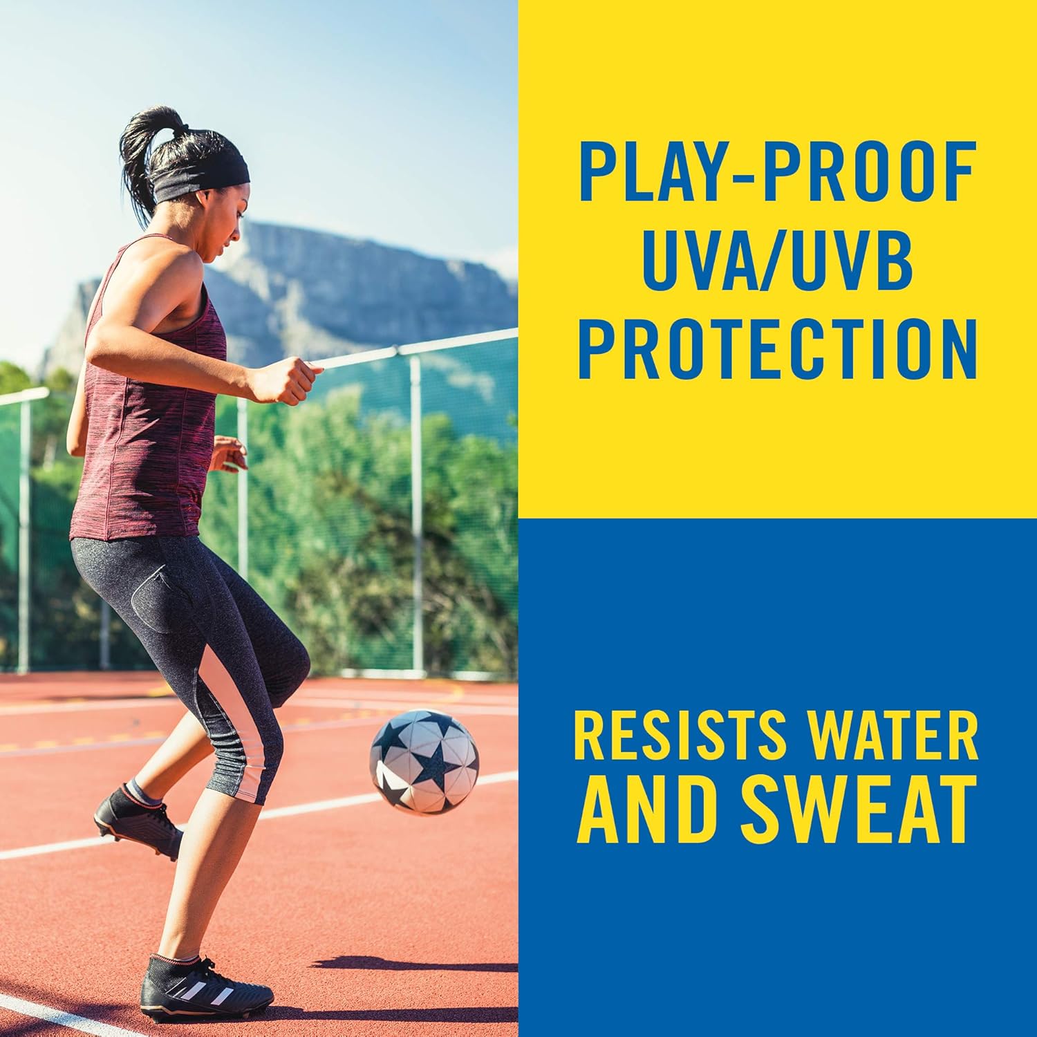 Banana Boat Sport 100% Mineral, Reef Friendly, Broad Spectrum Sunscreen Lotion, SPF 50, 9oz. , 2 Count (Pack of 1) : Beauty & Personal Care