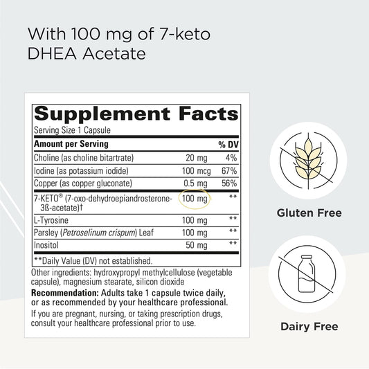Integrative Therapeutics - 7-Keto Lean - Ephedra-Free Dhea Metabolite - 30 Capsules