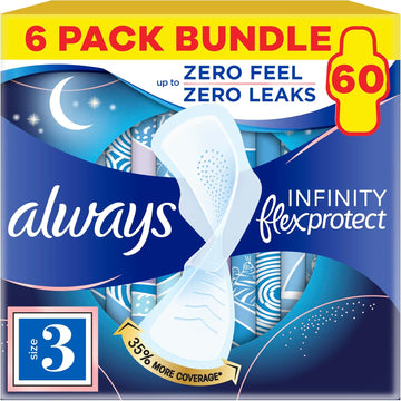 Always Infinity Pads Night 6X10Ct