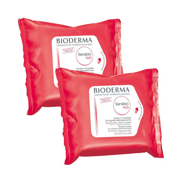 Bioderma - Makeup Remover - Sensibio H2O - Cleansing and Make-Up Removing - Skin Soothing - Makeup Wipes for Sensitive Skin