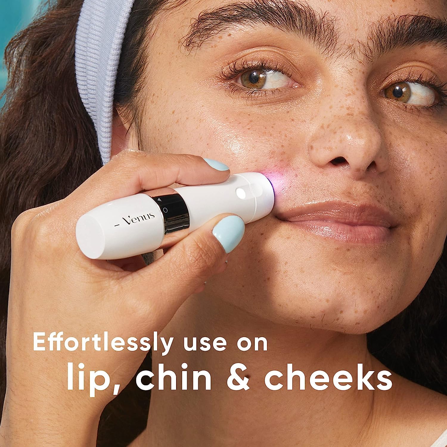 Gillette Venus Mini Facial Hair Remover for Women Face, Portable Electric Shaver/Razor, Face Hair Removal for Women, Dermaplaning Tool, Trimmer : Beauty & Personal Care