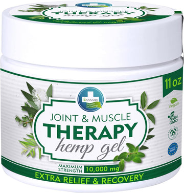 Annabis Natural Vegan Joint & Muscle Therapy Gel With Organic Hemp And