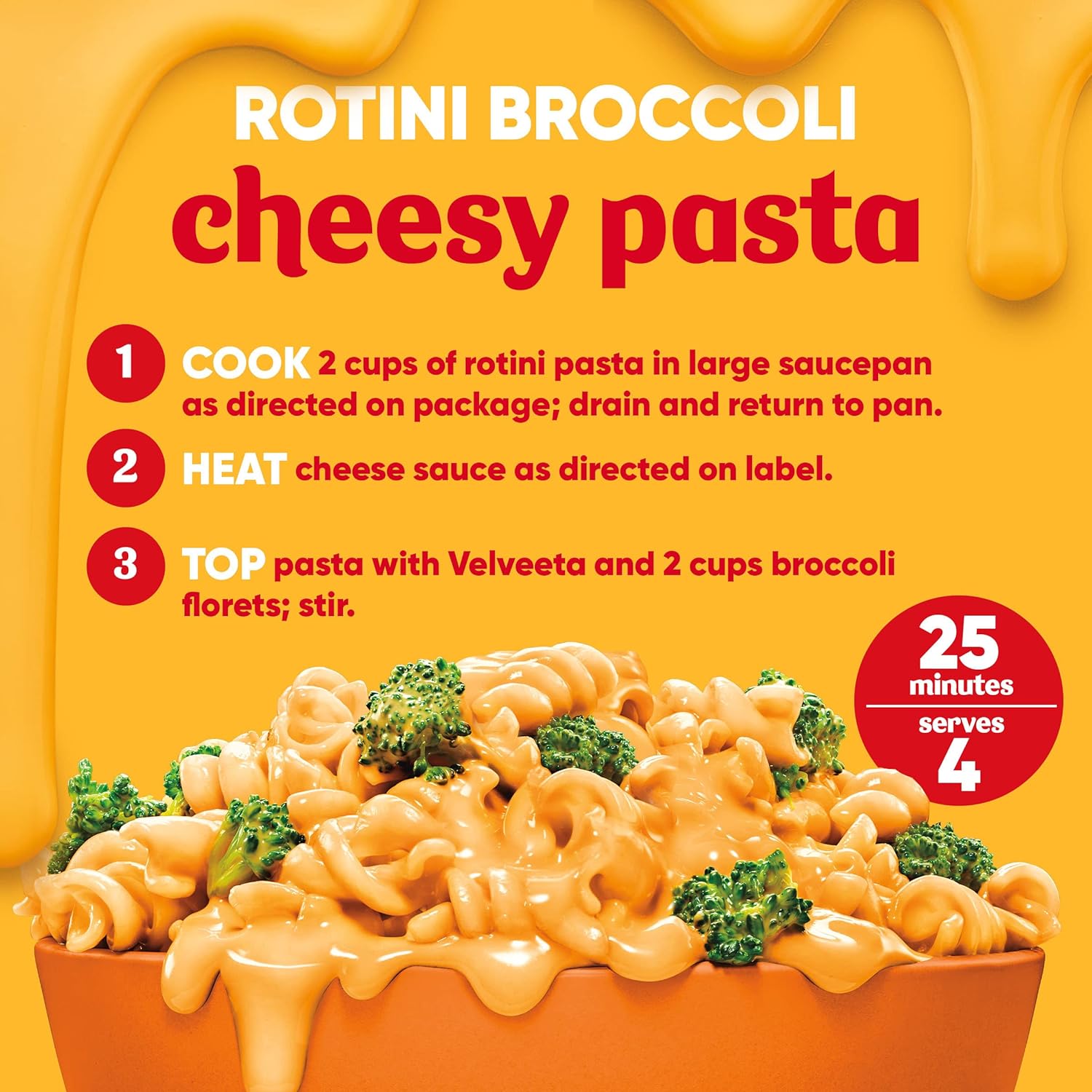 Velveeta Original Cheese Sauce, 12 Ounce bag contains 3-4 Ounce pouches : Everything Else