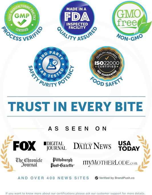 Vitamin B12 And Collagen Gummies Bundle - Non-Gmo, Gluten Free, No Corn Syrup, All Natural Supplements- 60 Ct Vitamin B12 Gummies And 60 Ct Collagen Gummies - 30 Days Supply