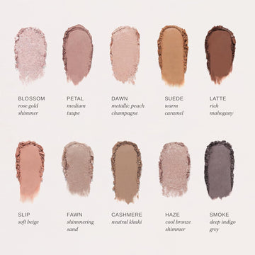 Wander Beauty In Neutral Eyeshadow Palette, 10 Fan-Favorite Shades Of Timeless Neutrals, Matte & Shimmer Finish, Versatile Everyday Makeup Looks, Travel Friendly Size, Vegan, Cruelty-Free