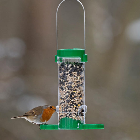 Bird Feeders Hanging Garden Bird Feeder - Jacobi Jayne® Get Set Go⢠Hanging Seed Feeder For Wild And Garden Birds - Easy Clean Birdfeeder Perfect For Seed Blends And Bird Table MixesGsg-S1G