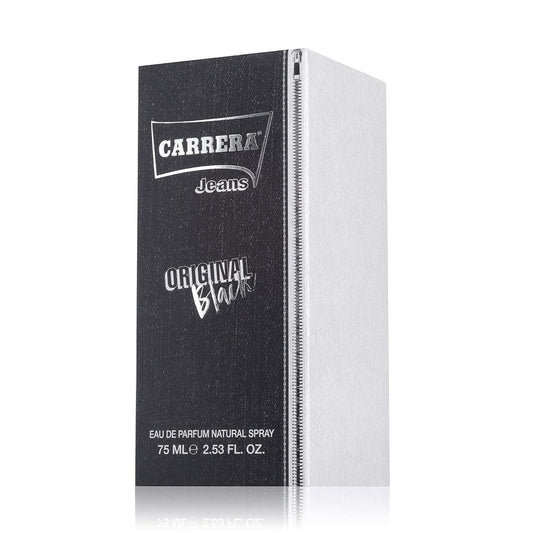 Carrera Jeans Uomo Original Black Eau De Parfum For Men, 2.53 Fl Oz