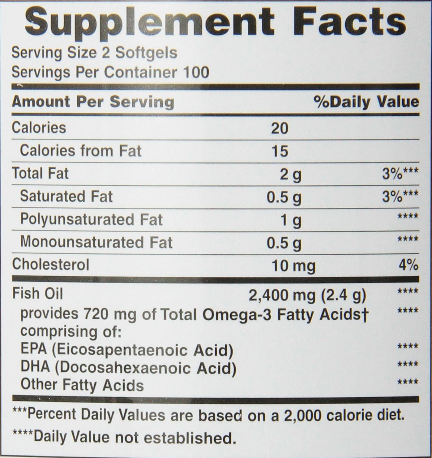Nature'S Bounty Fish Oil, Dietary Supplement With 360Mg Omega-3, Supports Heart Health, 1200Mg, 200 Softgels (Pack Of 2)