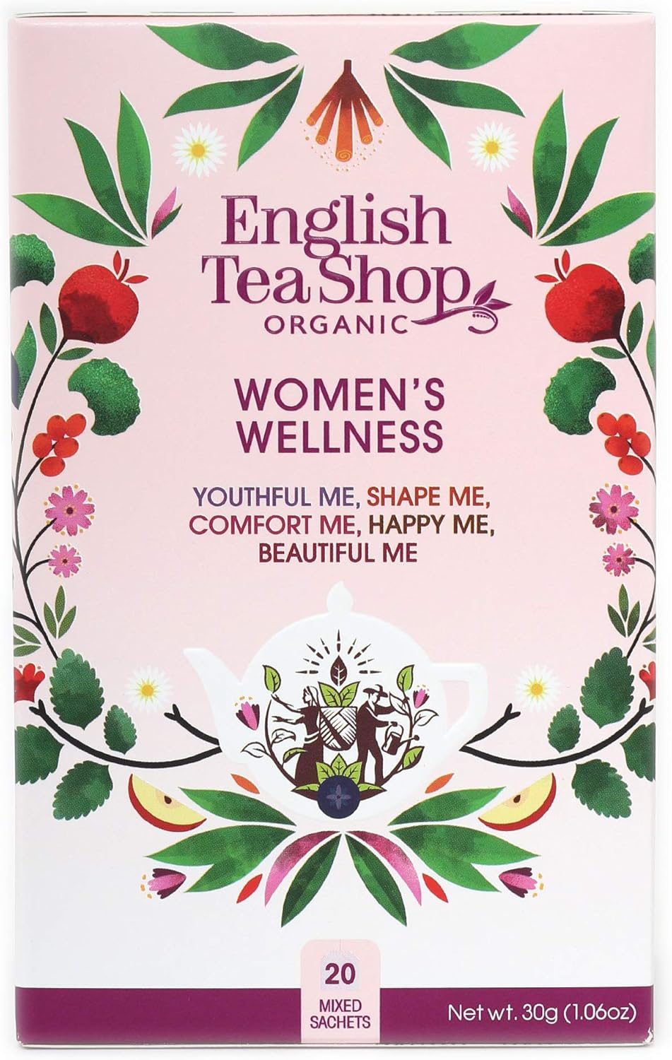 English Tea Shop Women’s Wellness Tea Bag Sachets, 20-Piece : Amazon.co.uk: Grocery
