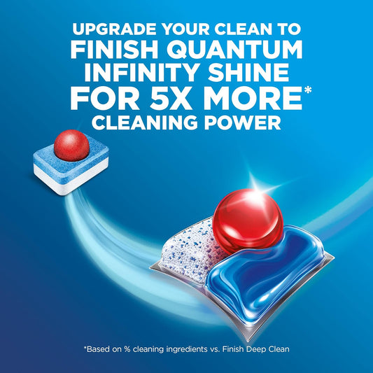 Finish - All In 1 - Dishwasher Detergent - Powerball - Dishwashing Tablets - Dish Tabs - Fresh Scent, 94 Count (Pack Of 1) - Packaging May Vary