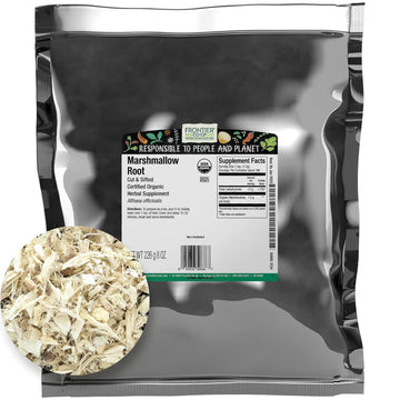 Frontier Co-Op Organic Cut & Sifted Marshmallow Root 1Lb - Marshmallow Root Tea, Marshmallow Root Powder, Capsules, Marshmallow Root Extract & More