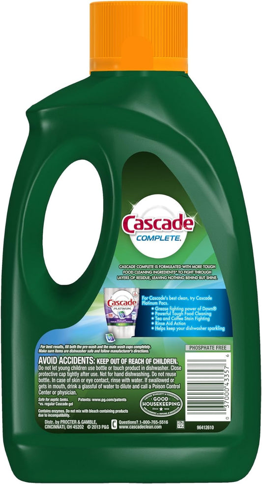Cascade Complete Gel All-In-1 Dishwasher Detergent - Citrus Breeze - 75 Oz Packaging May Vary