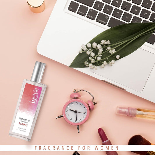 Instyle Fragrances | Inspired By Ralph Lauren'S Romance | Women’S Eau De Toilette | Vegan, Paraben Free, Phthalate Free | Never Tested On Animals | 3.4 Fluid Ounces