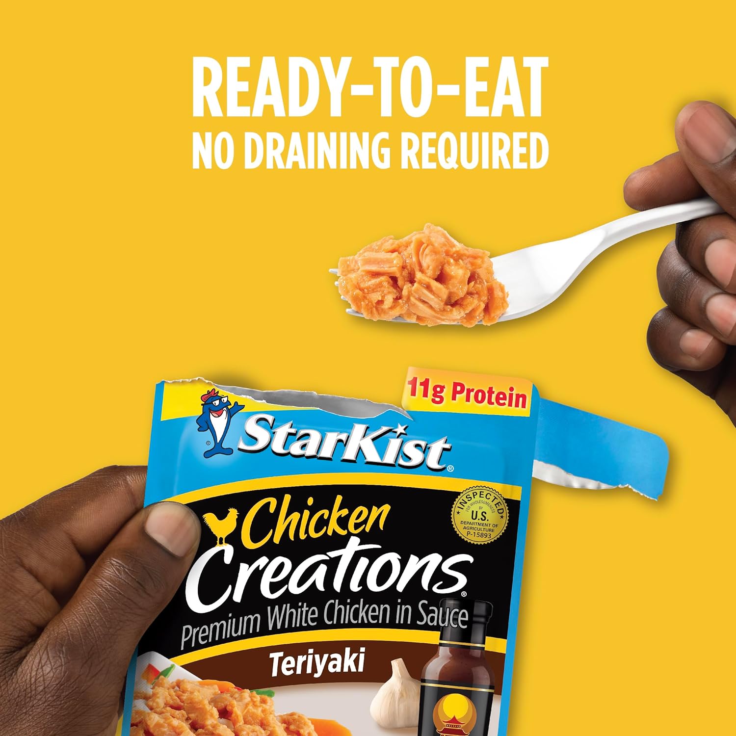 StarKist Chicken Creations Teriyaki - 2.6 oz Pouch (Pack of 12) : Grocery & Gourmet Food