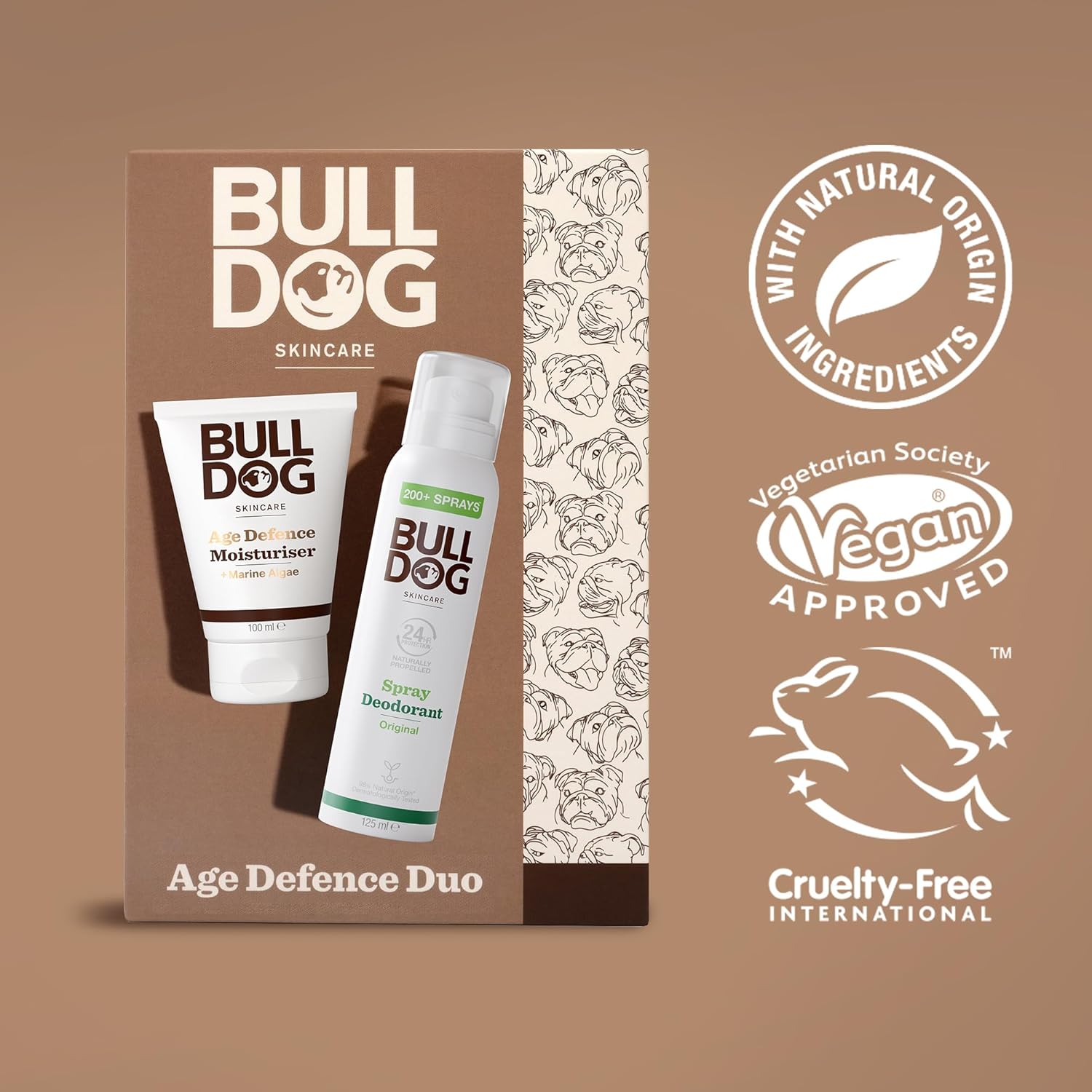 Bulldog Skincare | Men's Gift Set | Age Defence Daily Duo : Amazon.co.uk: Beauty