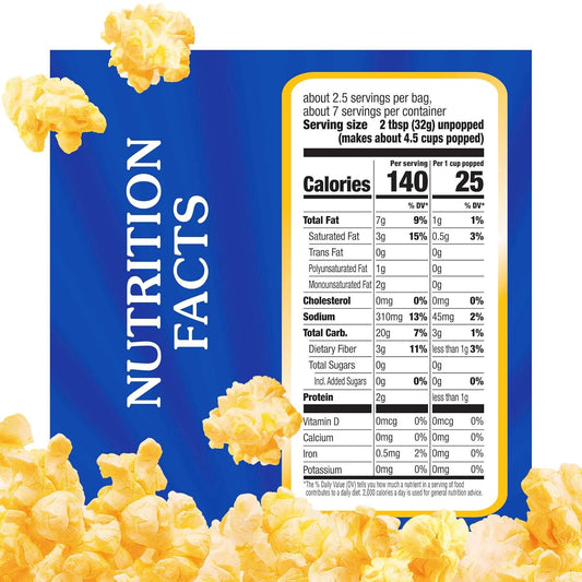 Act Ii Butter Lovers Microwave Popcorn, 3-Count 2.75-Oz. Bags