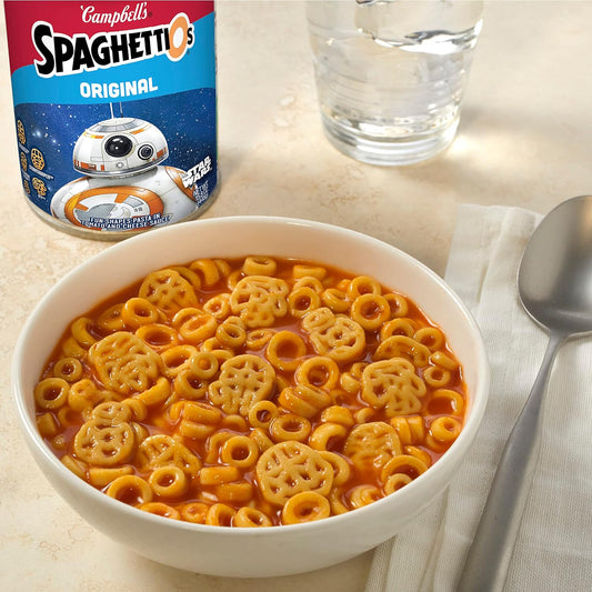 Spaghettios Original Star Wars Shaped Canned Pasta, 15.8 Oz Can (Pack Of 12)
