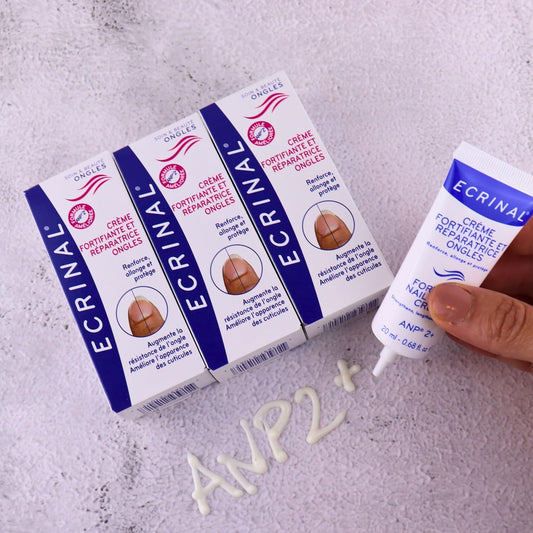 Ecrinal Fortifying Nail Repair Cream - Cuticle Cream For Dry Damaged Cuticles, Nail Cream For Brittle Nails, Nail Strengthening Cream With Anp 2+, Moisturizing & Growth Promotion Nail Cream, 20Ml