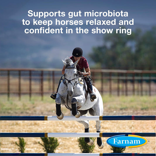 Farnam Quietex Show Pellets, Helps Keep Horses Calm & Relaxed That Become Nervous In The Show Ring 3.75 Lbs