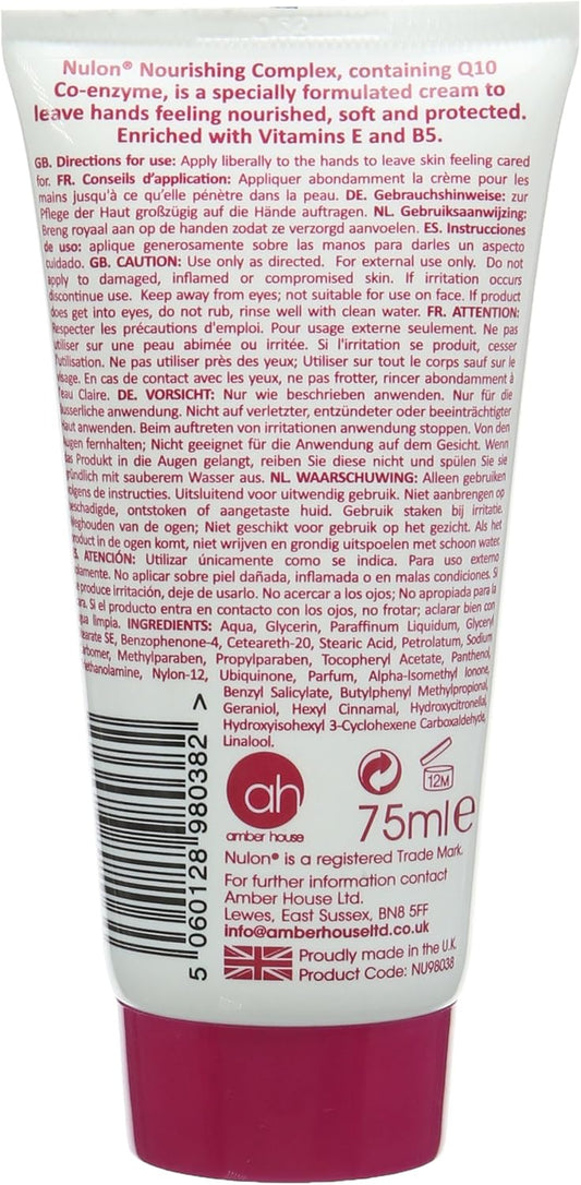 Nulon Q10 Nourishing Complex 75Ml Hand Cream