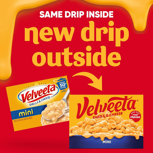 Velveeta Shells And Cheese, Original Mini, 10.1 Oz